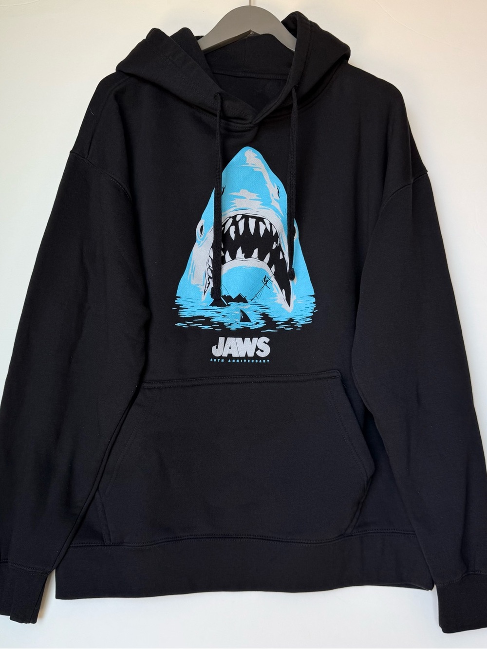 Jaws 50th Anniversary Universal Studios Hoodie
XL Black Shark Movie Pullover